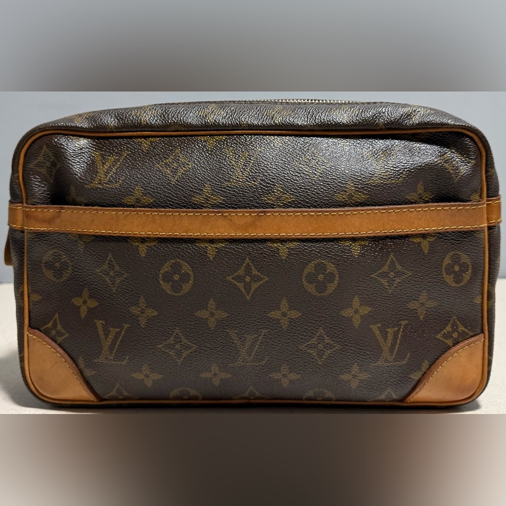 Louis Vuitton Vintage Compiègne 28 Clutch Monogram Canvas